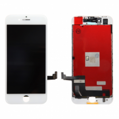 Bloc écran pour iPhone 8 - Blanc + Forfait de montage N2